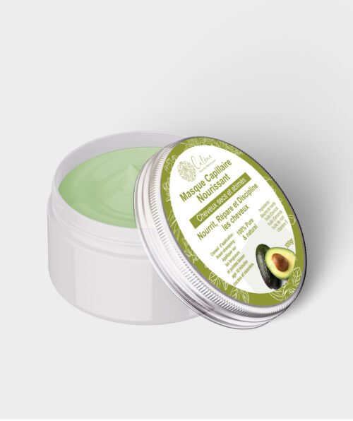 Mockups Design Masque Capillaire Nourrissant