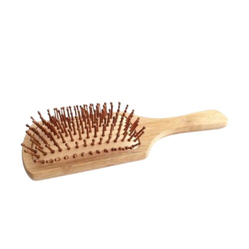 14 Brosse en bois Naturel pour Cheveux