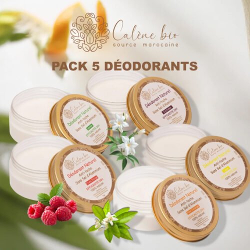 6 Pack 5 Déodorants