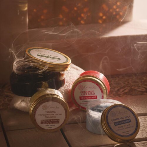 Black Calming Beauty and Spa Instagram Post - 1 Pack Hammam